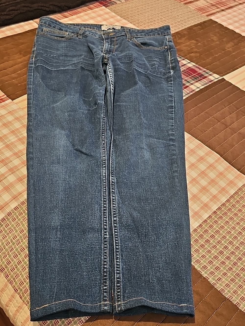 Calvin Klein Jeans Women's Ankle Sinny Denim — Medium Blue Wash